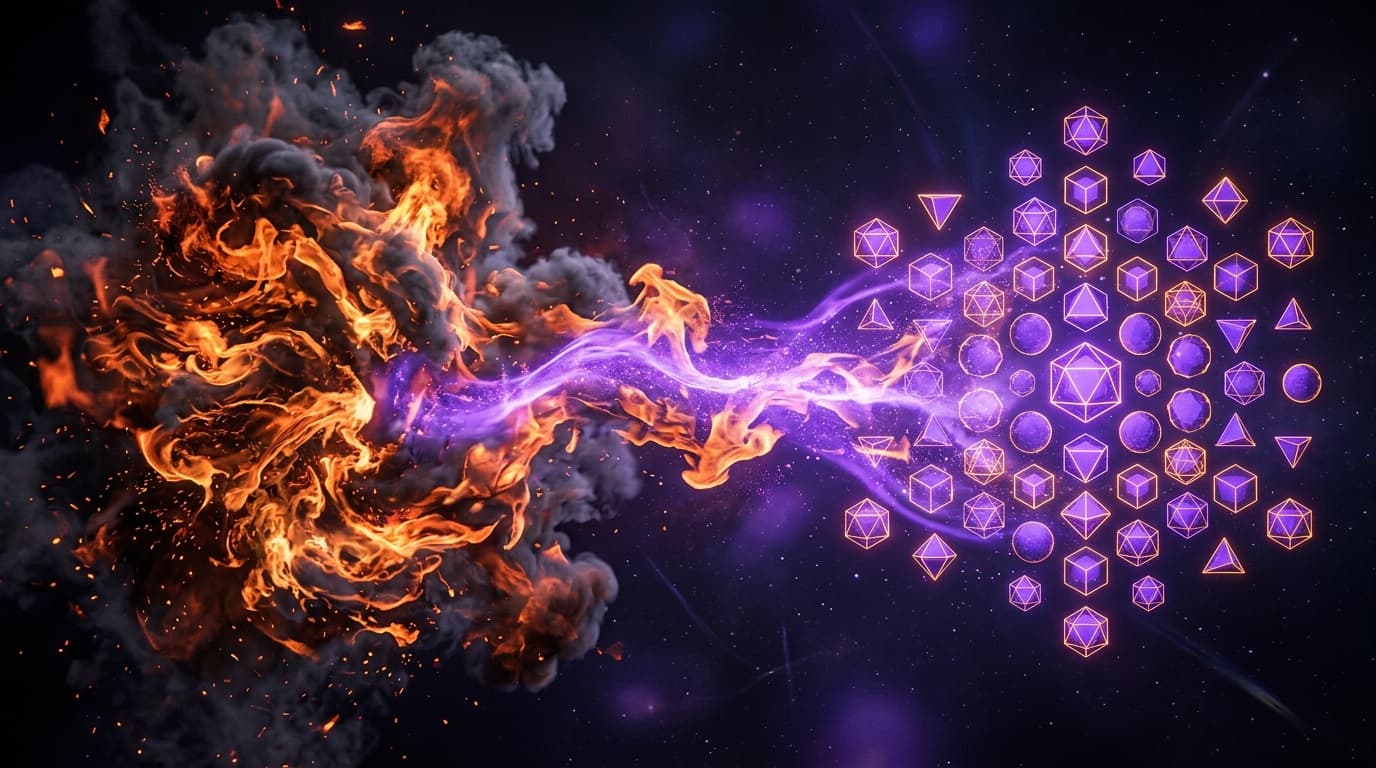 From kitchen chaos to business excellence: fiery chaos turning into ordered structure