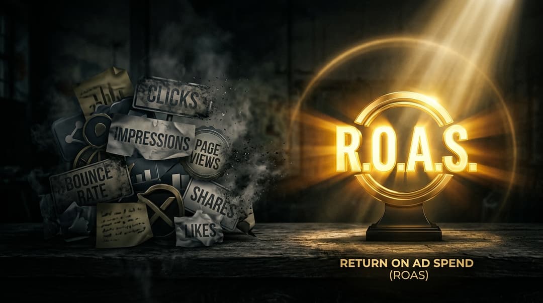 Vanity metrics fading while ROAS shines bright