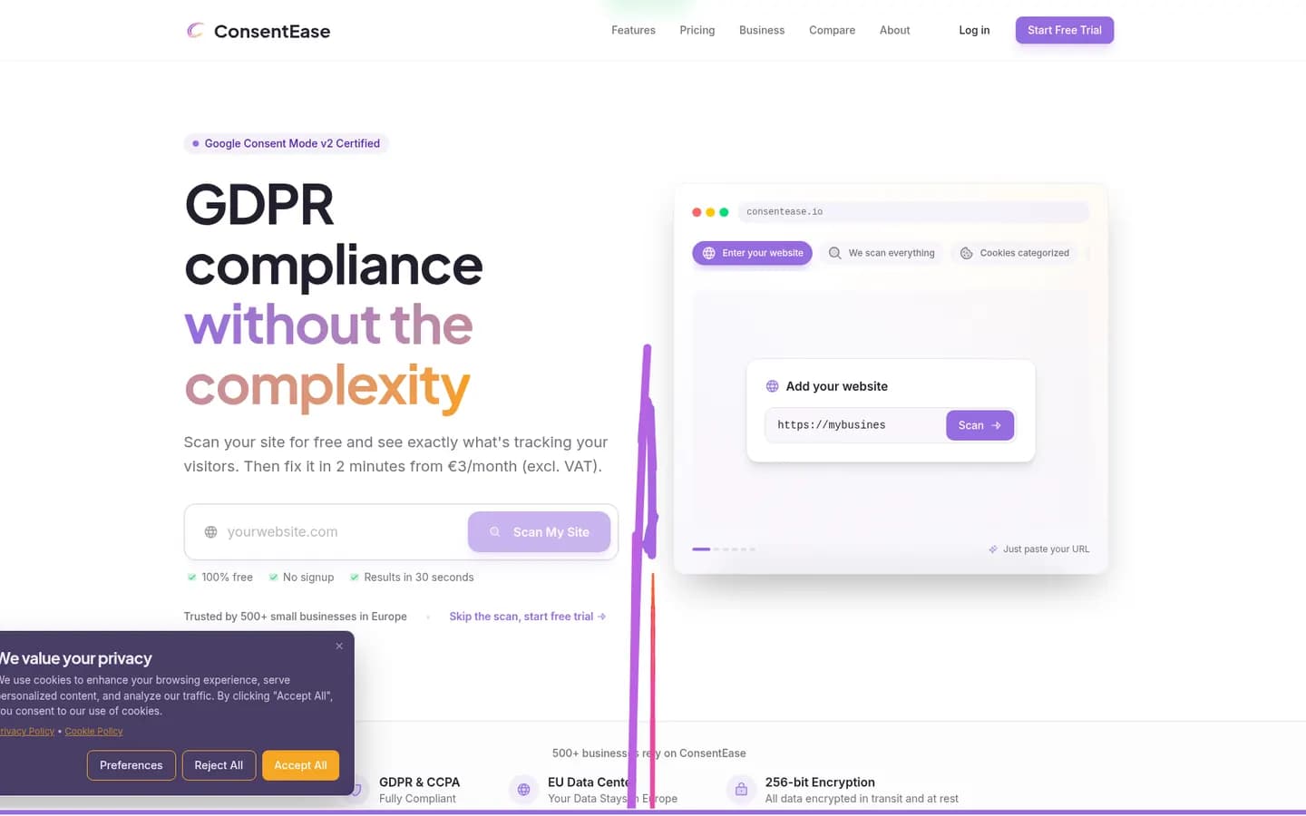 ConsentEase — SaaS
