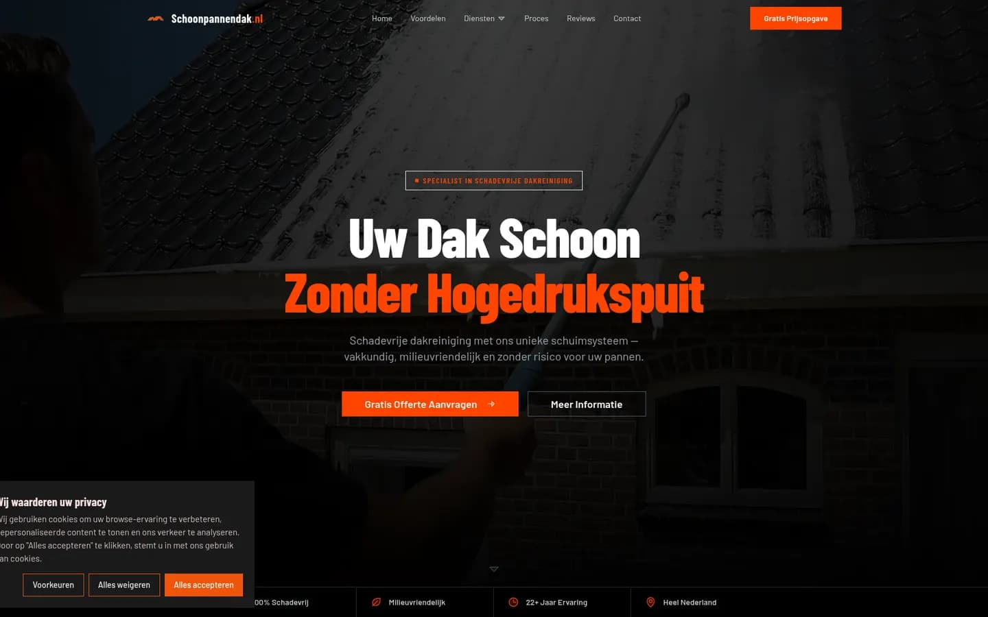 Schoondak — Website